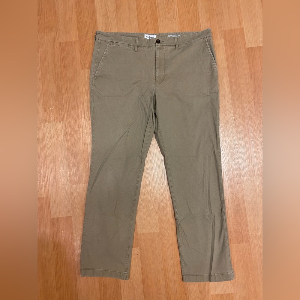 Mens 40x32 Chino Khaki